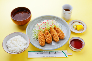 Bite-sized pork cutlet set