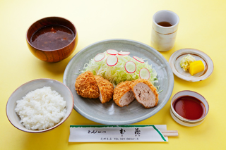 炸猪肉饼套餐